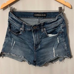 Express Jean shorts size 2